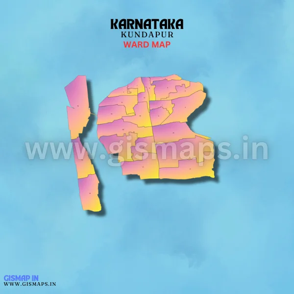 Kundapur Ward Map (Karnataka)